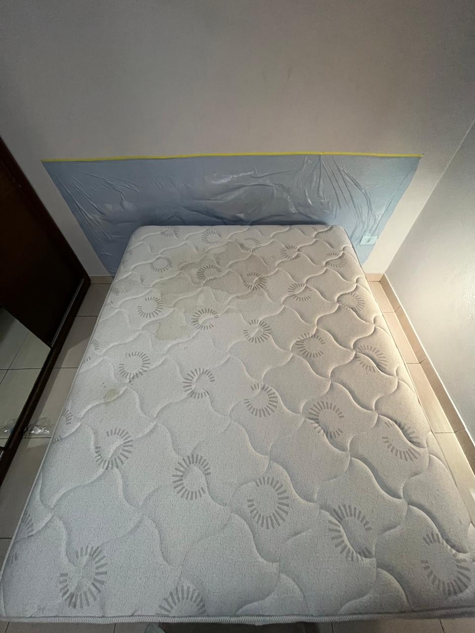 Colchão após higienização profissional